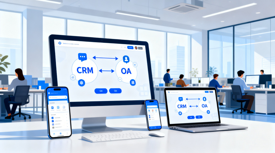 能与CRM、OA系统打通的企业即时通讯软件怎么挑？