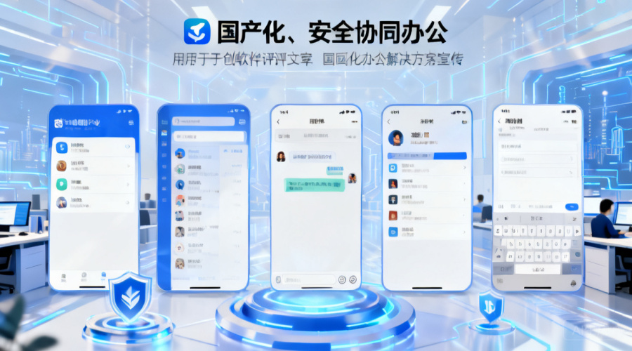 信创即时通讯软件有哪些？推荐这5款适配国产化环境的平台