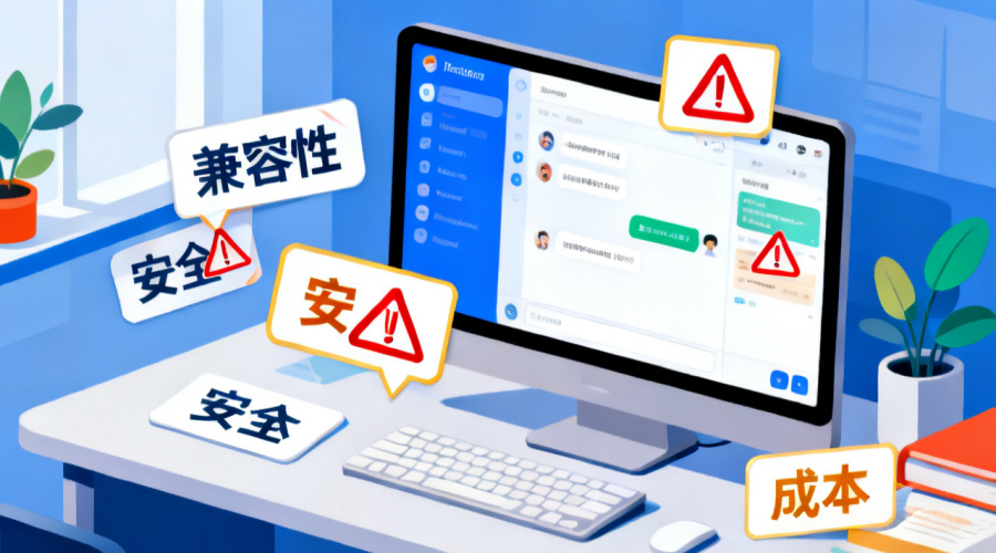 信创即时通讯软件选型避坑：这3个误区一定要注意
