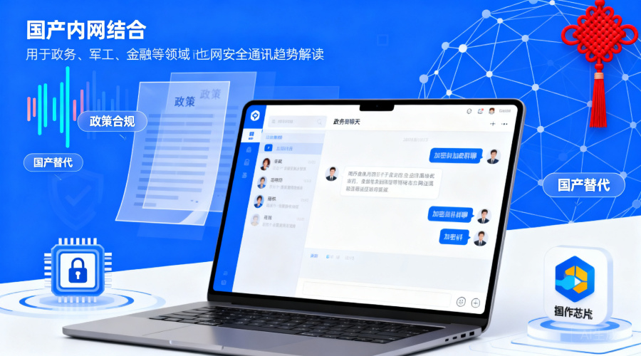 2026年内网聊天软件排行新趋势：政策驱动与国产化替代指南