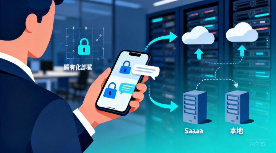 私有化即时通讯软件是什么？与SaaS版即时通讯的核心区别一文搞懂