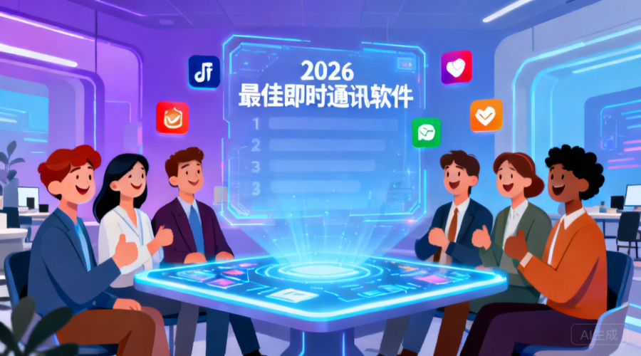 免费即时通讯软件排行榜：2026年用户口碑最好的方案