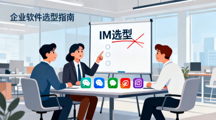 企业IM选型避坑：这3个误区一定要注意
