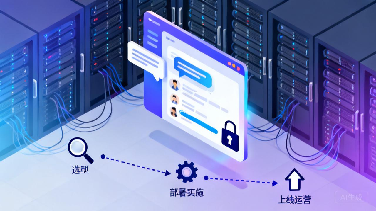 企业内网聊天软件怎么落地？从选型到上线三步走